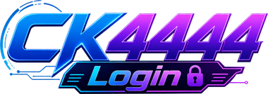 CK4444 Login সাইটের লাল গেমিং লোগো